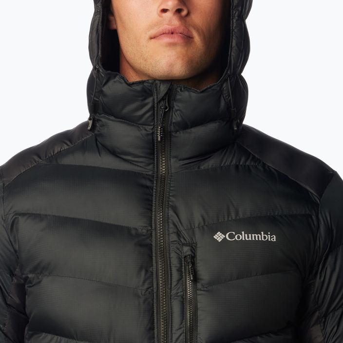 Ανδρικό Columbia Labyrinth Loop II Hooded πουπουλένιο μπουφάν με κουκούλα μαύρο 7