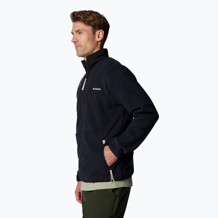 Columbia ανδρικό φούτερ Sequoia Grove FZ Fleece μαύρο 5