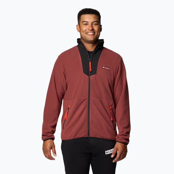 Ανδρικό φούτερ Columbia Sequoia Grove FZ Fleece spice / μαύρο