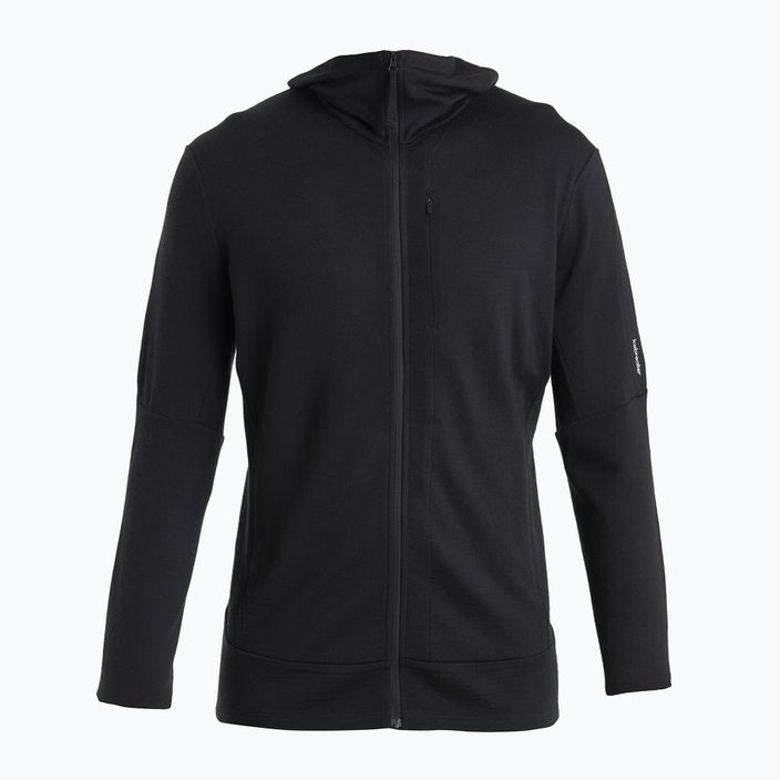 Ανδρικό Icebreaker Merino 260 Quantum IV Zip Hoodie μαύρο 7