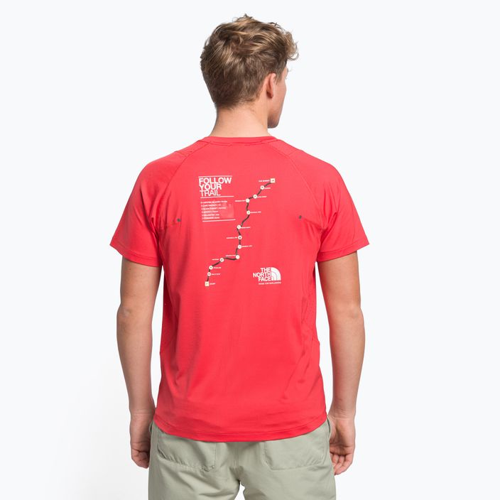 Ανδρικό πουκάμισο Trekking The North Face AO Graphic κόκκινο NF0A7SSCV331 4