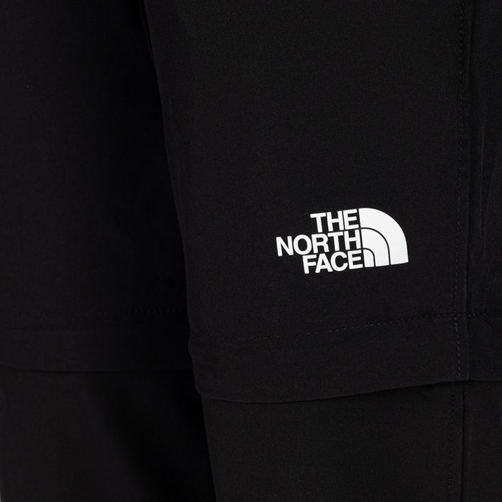 The North Face Exploration Convertible παιδικό παντελόνι πεζοπορίας μαύρο NF0A7R12JK31 4