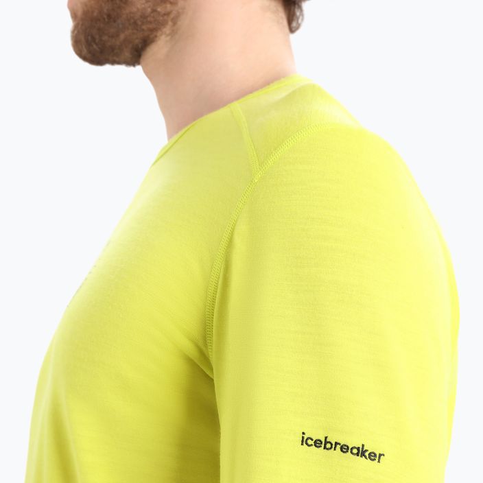Ανδρικό θερμικό T-shirt icebreaker 200 Oasis κίτρινο IB0A56KG5651 5