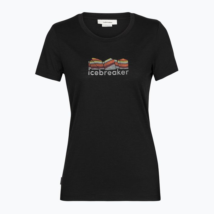 Icebreaker Tech Lite II Mountain Geology γυναικείο πουκάμισο trekking μαύρο IB0A56IS0011 7