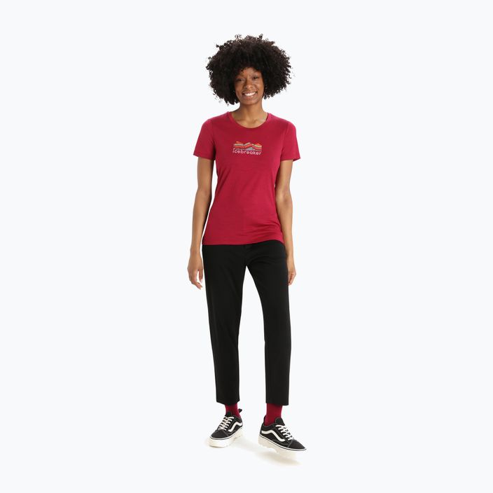 Icebreaker Tech Lite II γυναικείο πουκάμισο trekking ροζ IB0A56IS0591 3