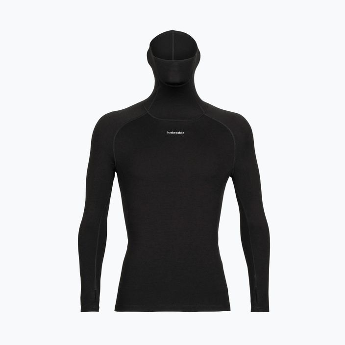 Ανδρικό θερμικό t-shirt icebreaker Merino LS Roll Neck μαύρο IB0A56KO0011 6