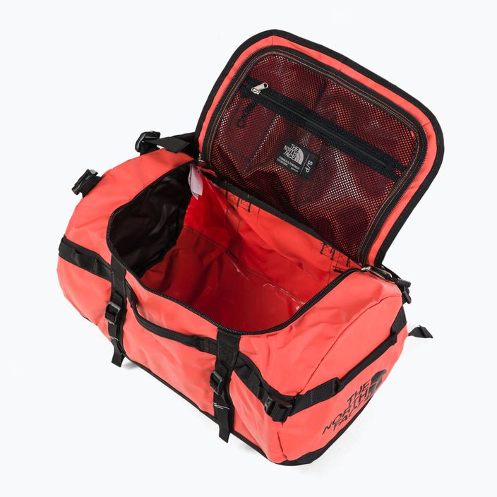 The North Face Base Camp Duffel S 50 l ταξιδιωτική τσάντα πορτοκαλί NF0A52STZV11 6