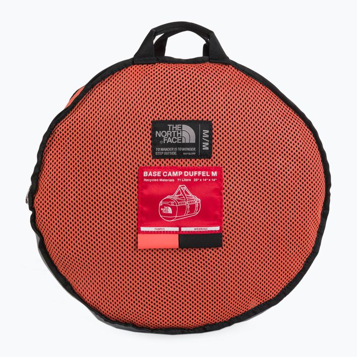 The North Face Base Camp Duffel S 50 l ταξιδιωτική τσάντα πορτοκαλί NF0A52STZV11 7
