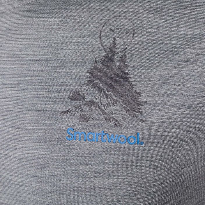 Ανδρικό Smartwool Wilderness Summit Graphic Tee trekking πουκάμισο ανοιχτό γκρι SW016673545 6