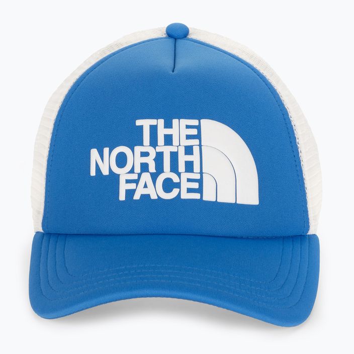 The North Face TNF Logo Trucker καπέλο μπέιζμπολ μπλε NF0A3FM3LV61 4