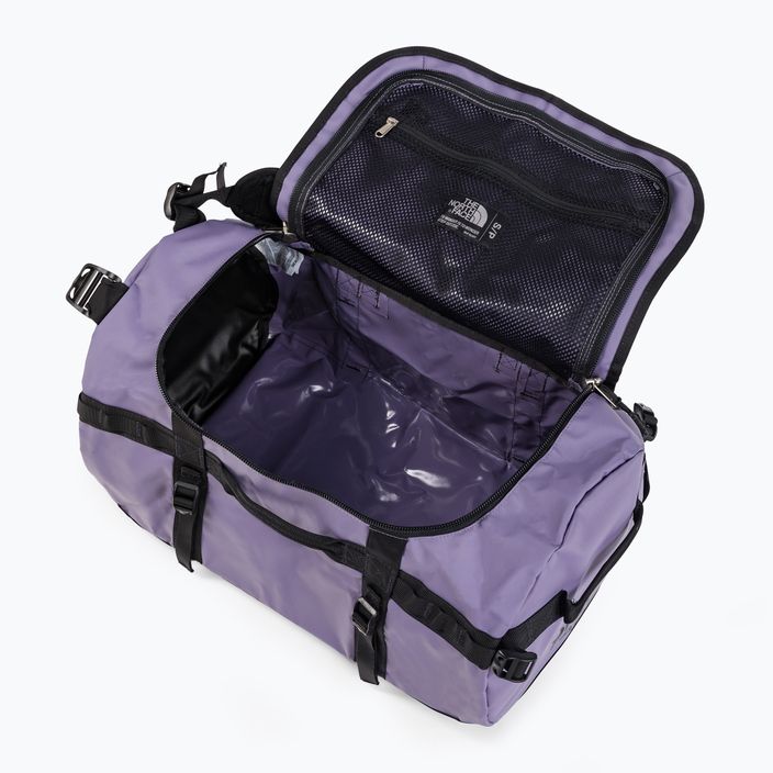 The North Face Base Camp Duffel S 50 l ταξιδιωτική τσάντα μωβ NF0A52STLK31 6