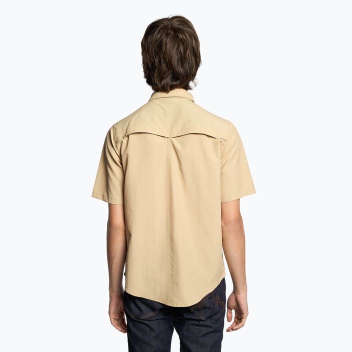 Ανδρικό πουκάμισο πεζοπορίας The North Face Sequoia SS μπεζ NF0A4T19LK51 2