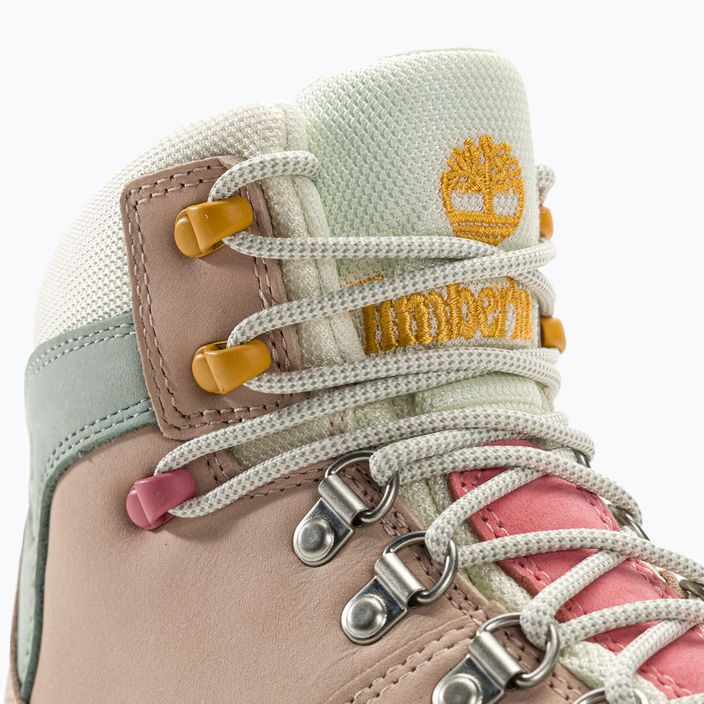 Γυναικείες μπότες πεζοπορίας Timberland Euro Hiker F/L Wp Boot light beige nubuck 8
