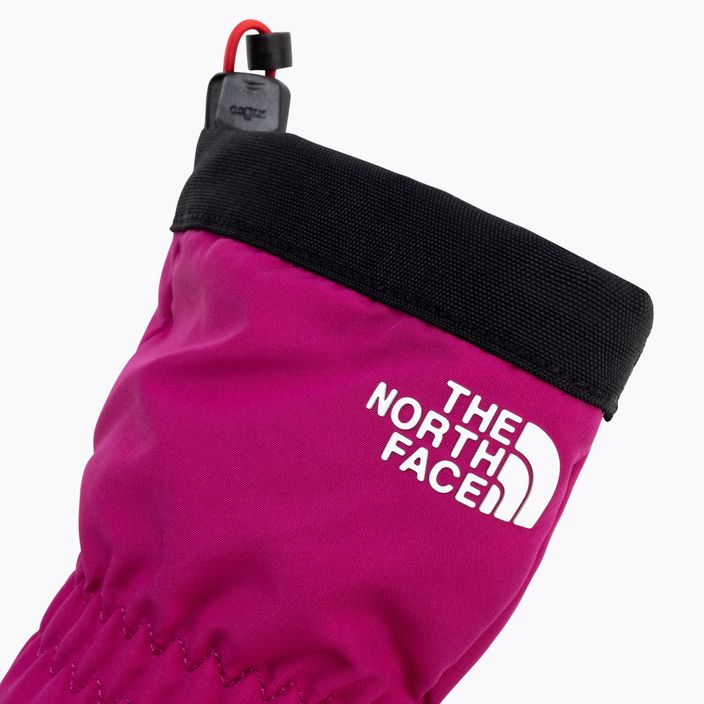 Παιδικό γάντι σκι The North Face Montana Ski ροζ και μαύρο NF0A7RHCND51 4