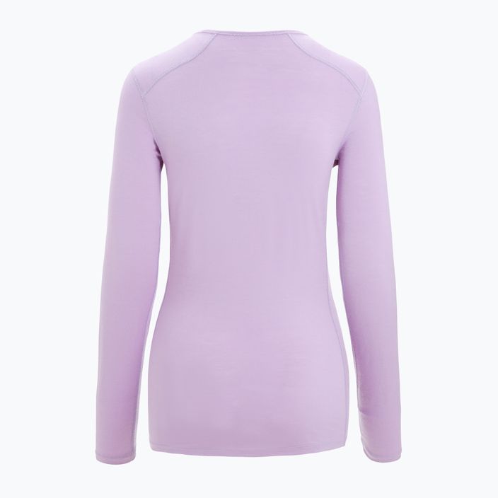 Icebreaker γυναικείο θερμικό T-shirt 200 Oasis LS Crewe Purple Gaze 104375 6