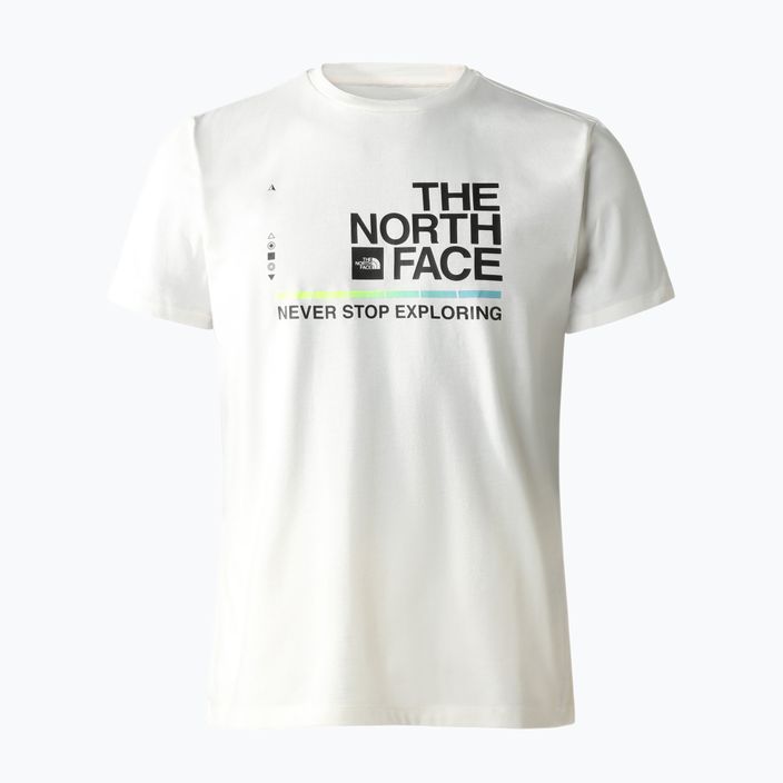 Ανδρικό μπλουζάκι Trekking The North Face Foundation Graphic λευκό NF0A55EFQ4C1
