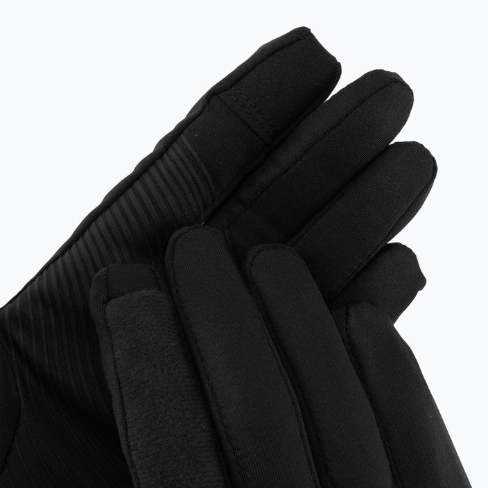 Ανδρικά αντανακλαστικά γάντια τρεξίματος Under Armour Storm Run Liner μαύρο/μαύρο 4