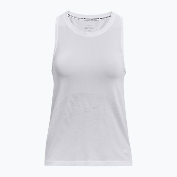 Γυναικείο Under Armour Seamless Stride Singlet πουκάμισο για τρέξιμο λευκό 1375697 4