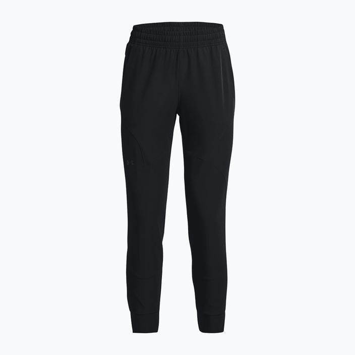 Under Armour Unstoppable Jogger γυναικείο παντελόνι προπόνησης μαύρο/μαύρο 4