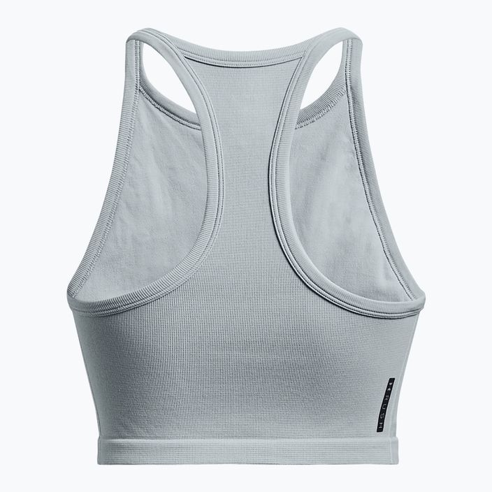 Under Armour Rush Seamless γυναικεία προπονητική μπλούζα μπλε 1377597 4