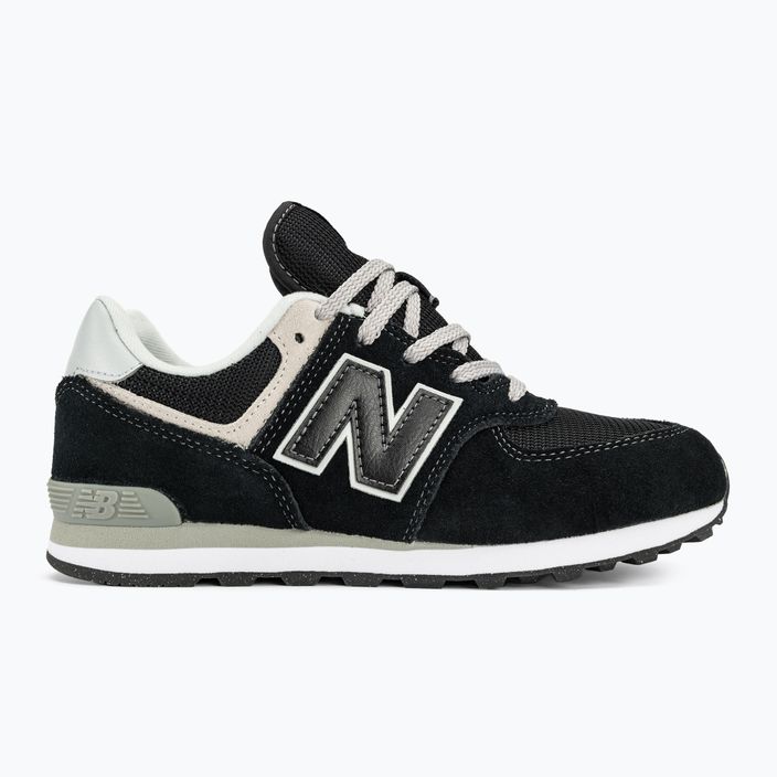 New Balance GC574 μαύρο NBGC574EVB παιδικά παπούτσια 2