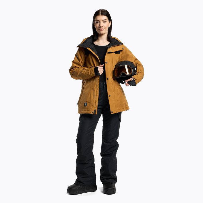 Γυναικείο μπουφάν snowboard Volcom Ell Ins Gore-Tex Caramel H0452302 2