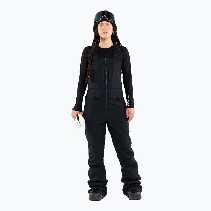 Γυναικείο παντελόνι snowboard Volcom Swift Bib Overall μαύρο