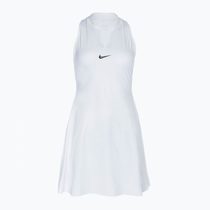 Nike Dri-Fit Advantage φόρεμα τένις λευκό/μαύρο