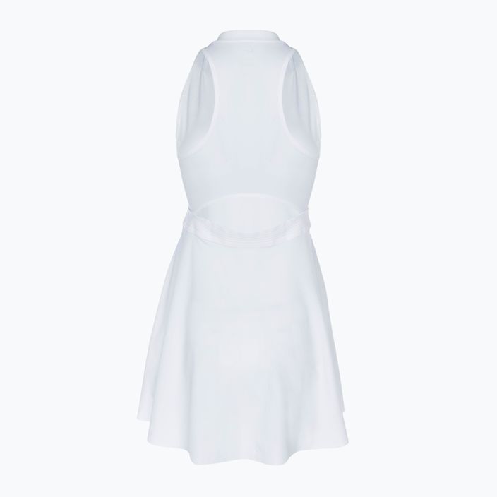 Nike Dri-Fit Advantage φόρεμα τένις λευκό/μαύρο 2