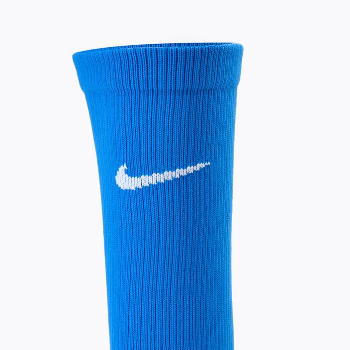 Nike Strike Soccer Socks Crew βασιλικό μπλε/λευκό 3