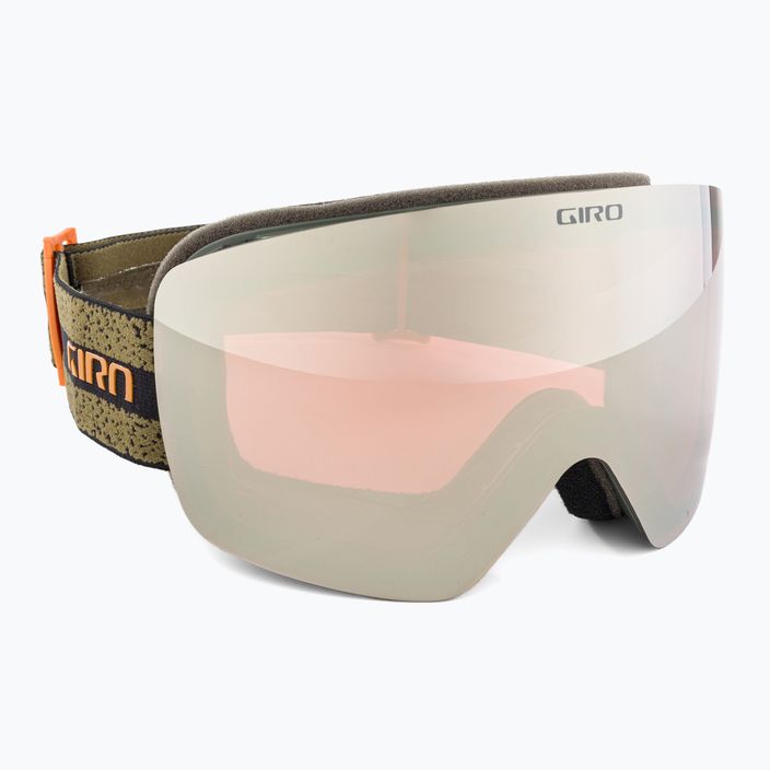 Giro Contour trail πράσινο expedition/onyx/infrared γυαλιά σκι 2