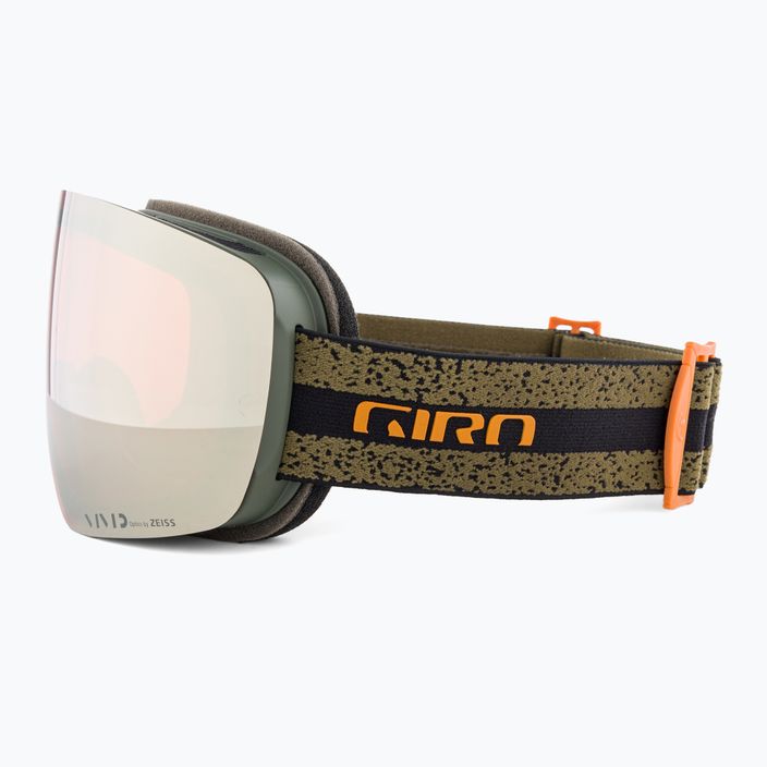 Giro Contour trail πράσινο expedition/onyx/infrared γυαλιά σκι 5