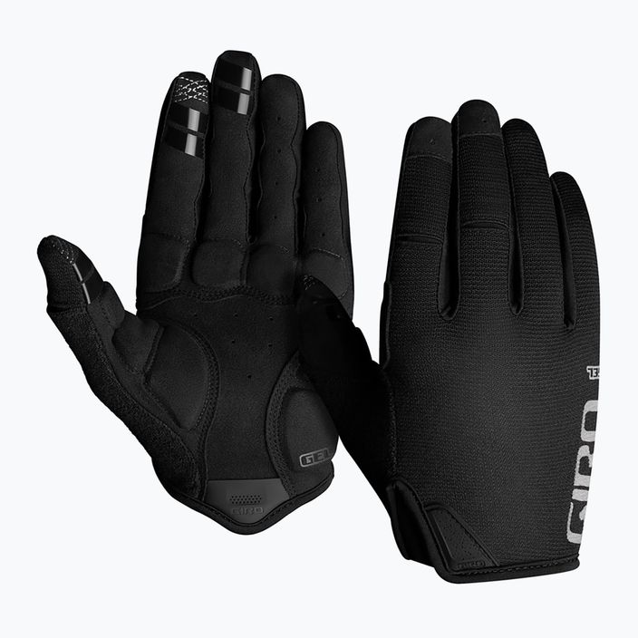 Ανδρικά γάντια ποδηλασίας Giro DND Gel μαύρο