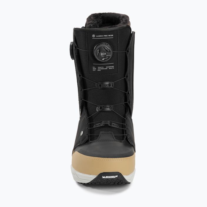 Ανδρικές μπότες snowboard RIDE Lasso Pro Wide μαύρο 3