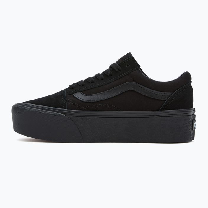 Vans παπούτσια UA Old Skool Stackform μαύρο/μαύρο 4