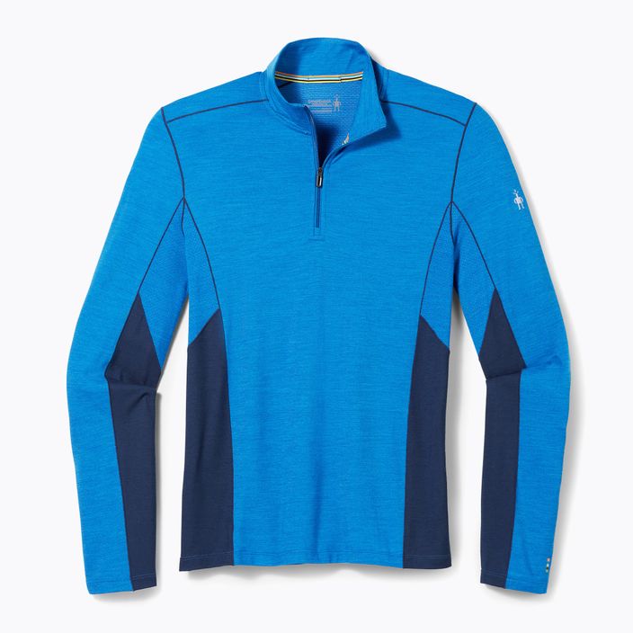 Ανδρικό θερμικό μπλουζάκι Smartwool Merino Sport 1/4 Zip μπλε SW011538K89 4
