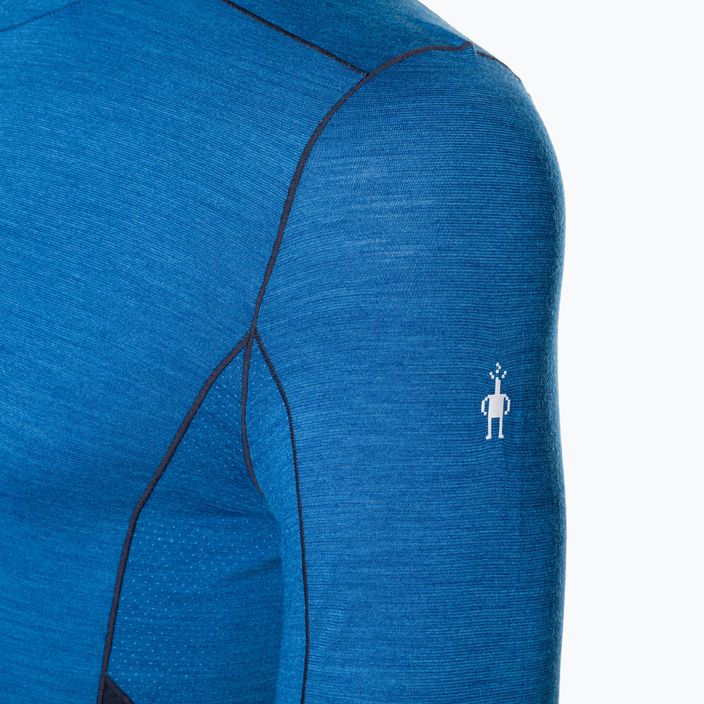 Ανδρικό θερμικό μπλουζάκι Smartwool Merino Sport 1/4 Zip μπλε SW011538K89 3