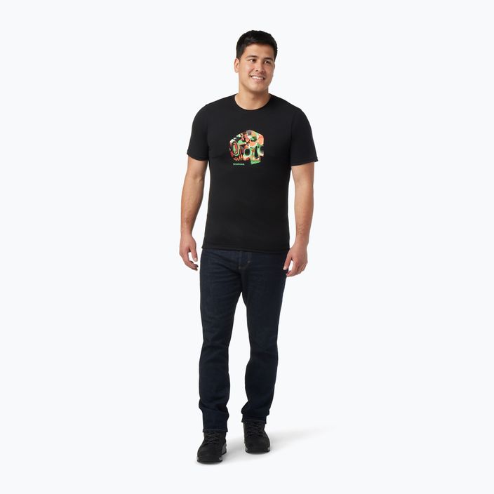 Smartwool Def Lyfe Graphic Tee ανδρικό t-shirt για πεζοπορία μαύρο SW016679001 2
