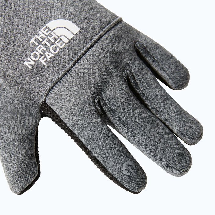 Παιδικά γάντια πεζοπορίας The North Face Recycled Etip medium grey heather 7