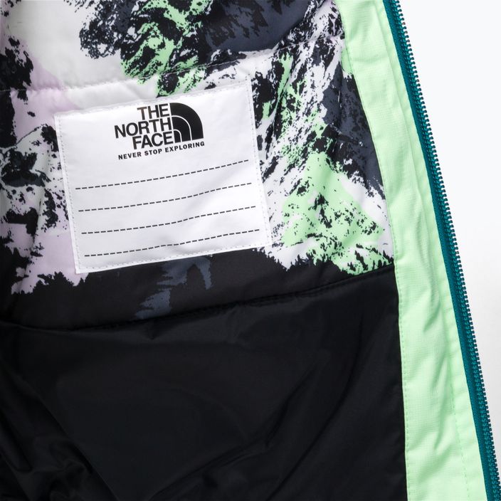 The North Face Teen Snowquest Plus Insulated τυρκουάζ παιδικό μπουφάν σκι NF0A7X3O 7