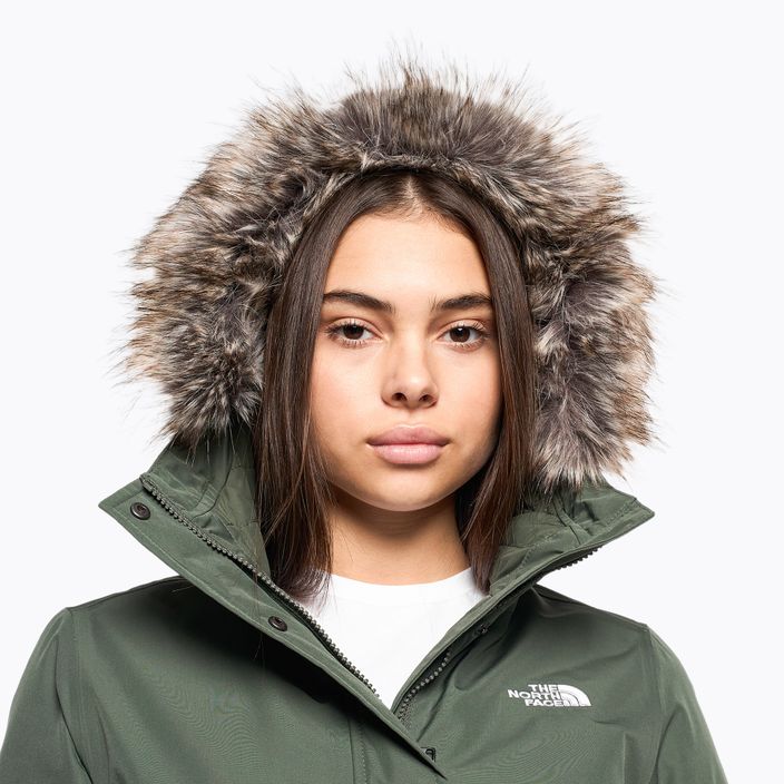 Γυναικείο χειμερινό μπουφάν The North Face Zaneck Parka πράσινο NF0A4M8YNYC1 3