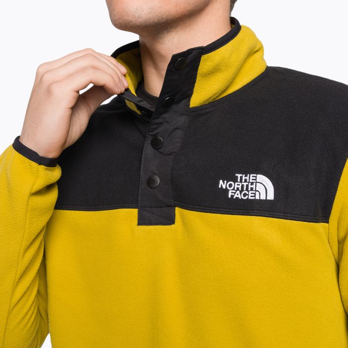 Ανδρικό fleece φούτερ The North Face Homesafe Snap Neck Fleece Pullover κίτρινο NF0A55HM76S1 6