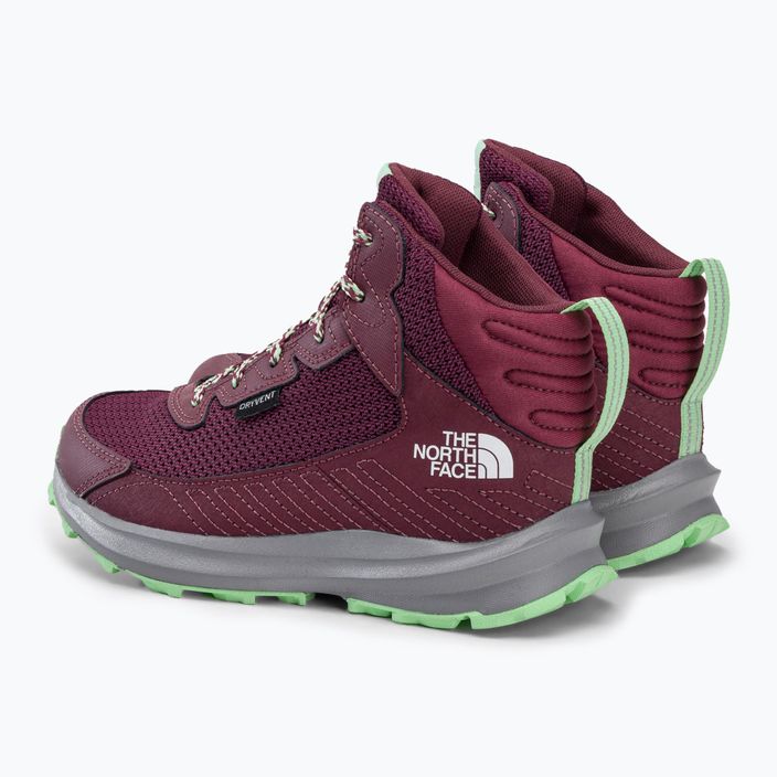 Παιδικές μπότες πεζοπορίας The North Face Fastpack Hiker Mid WP ροζ NF0A7W5V9Z21 3