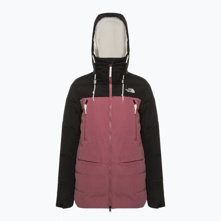 Γυναικείο μπουφάν σκι The North Face Pallie Down ροζ και μαύρο NF0A3M1786H1