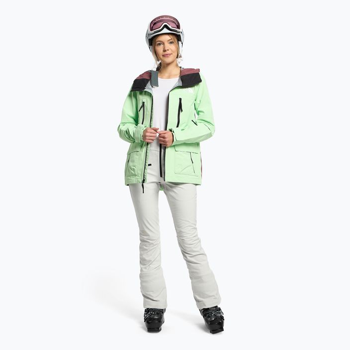 Γυναικείο μπουφάν για snowboard The North Face Dragline πράσινο NF0A5G9H8251 2