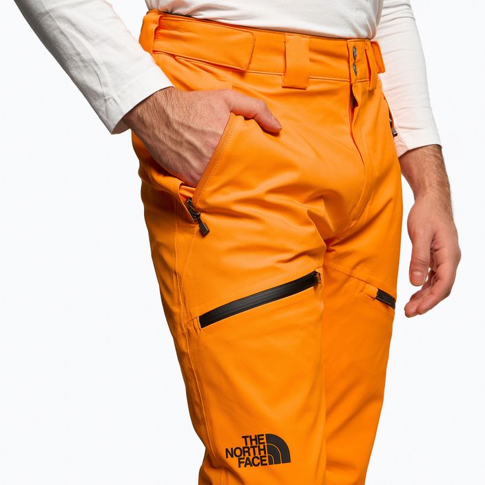 Ανδρικό παντελόνι σκι The North Face Chakal πορτοκαλί NF0A5IYV78M1 4