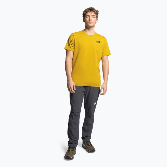 Ανδρικό πουκάμισο πεζοπορίας The North Face Redbox κίτρινο NF0A2TX276S1 2