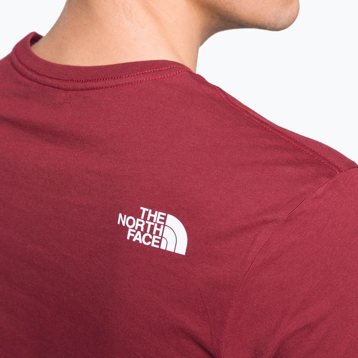 Ανδρικό πουκάμισο πεζοπορίας The North Face Easy red NF0A2TX36R31 6
