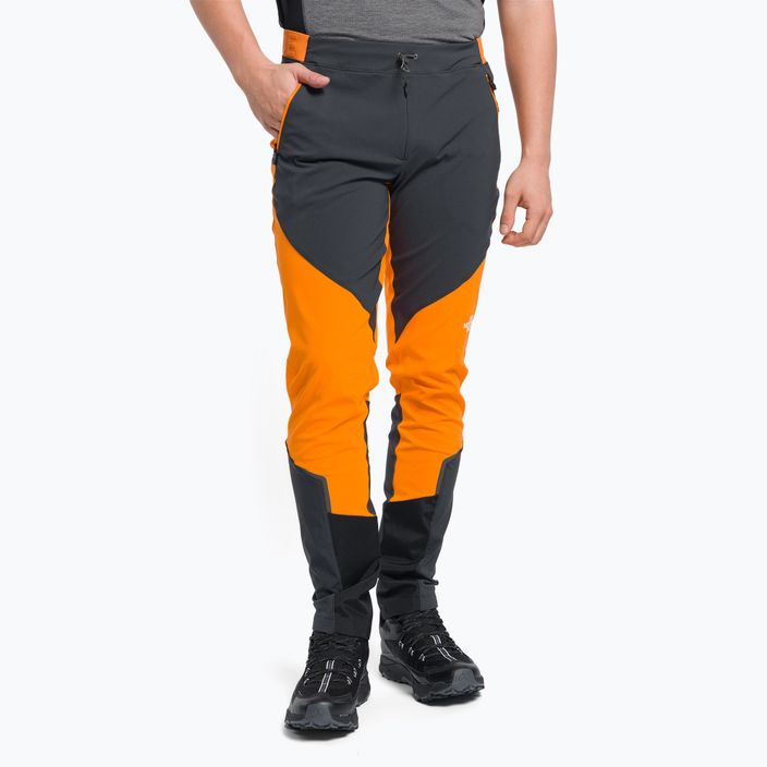 Ανδρικό παντελόνι σκι The North Face Dawn Turn πορτοκαλί-γκρι NF0A7Z8N8V81