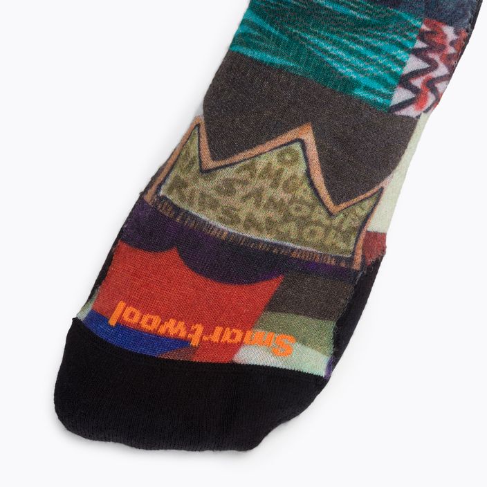 Ανδρικές κάλτσες Smartwool Ski Targeted Cushion Mosaic Snowball Print OTC χρώμα SW001912150 4